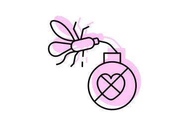 Doğal Haşere Kontrolü, vektör, piksel mükemmel, illüstratör dosyası