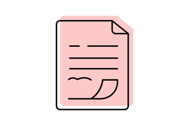 Kırpılmış Kapak Sayfası, vektör, piksel mükemmel, illüstratör dosyası