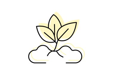 Taze Herb Garden, vektör, piksel mükemmel, illüstratör dosyası