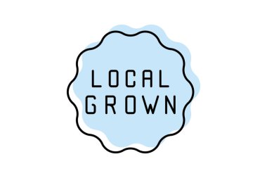 Yerel Yetişkin Damgası, vektör, piksel mükemmel, illüstratör dosyası