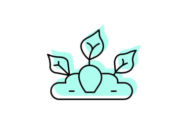 Etiketli Sebze Yaması, vektör, piksel mükemmel, illüstratör dosyası