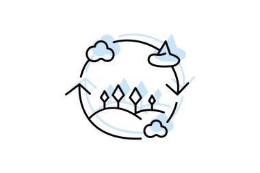 Yaşam Çemberi, vektör, piksel mükemmel, illüstratör dosyası