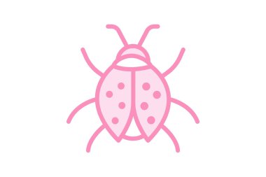 Yaprak, vektör, piksel üzerindeki uğur böceği mükemmel, illüstratör dosyası