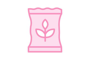 Organik Tohum Paketi, vektör, piksel mükemmel, illüstratör dosyası