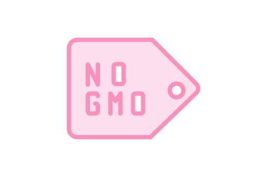 No Gmo Tag, vector, pixel perfect, illustrator file clipart
