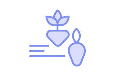 Farm to Tablo Simgesi, vektör, piksel mükemmel, illüstratör dosyası