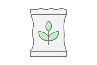 Organik Tohum Paketi, vektör, piksel mükemmel, illüstratör dosyası