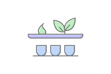 Organik Herb Rafı, vektör, piksel mükemmel, illüstratör dosyası