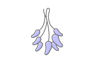 Kurutulmuş Bitkiler Bunch, vektör, piksel mükemmel, illüstratör dosyası