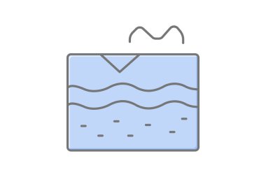 Sağlıklı Toprak Katmanları, vektör, piksel mükemmel, illüstratör dosyası