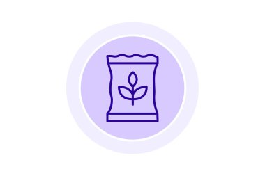 Organik Tohum Paketi, vektör, piksel mükemmel, illüstratör dosyası