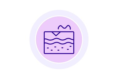 Sağlıklı Toprak Katmanları, vektör, piksel mükemmel, illüstratör dosyası