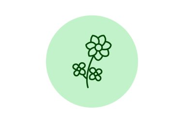 Arı dostu çiçekler, vektör, piksel mükemmel, illüstratör dosyası