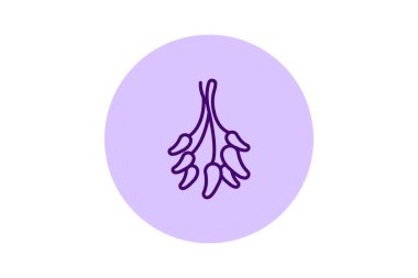 Kurutulmuş Bitkiler Bunch, vektör, piksel mükemmel, illüstratör dosyası