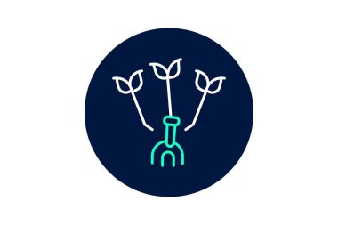 El yapımı tarım araçları, vektör, piksel mükemmel, illüstratör dosyası