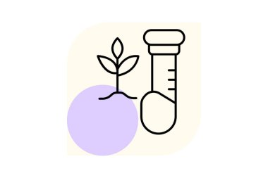 Toprak Beslenme Testi, vektör, piksel mükemmel, illüstratör dosyası