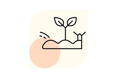 Küçük ölçekli tarım, vektör, piksel mükemmel, illüstratör dosyası