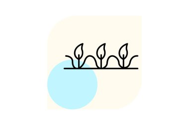 Temiz Santral Satırı, vektör, piksel mükemmel, illüstratör dosyası