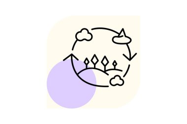 Yaşam Çemberi, vektör, piksel mükemmel, illüstratör dosyası