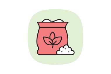 Doğal gübre, vektör, piksel mükemmel, illüstratör dosyası