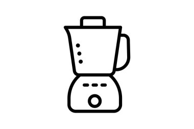 Gıda işlemcisi, vektör, piksel mükemmel, illüstratör dosyası