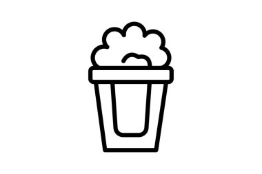 Patlamış mısır Yapıcı, vektör, piksel mükemmel, illüstratör dosyası