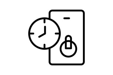 Zamanlayıcı Anahtarı, vektör, piksel mükemmel, illüstratör dosyası