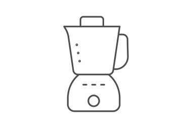 Gıda işlemcisi, vektör, piksel mükemmel, illüstratör dosyası