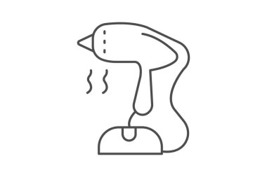 Giysi Buharı, vektör, piksel mükemmel, illüstratör dosyası