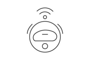 Robot Vakum, vektör, piksel mükemmel, illüstratör dosyası