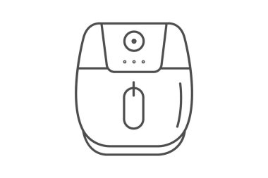 Air Fryer, vektör, piksel mükemmel, illüstratör dosyası