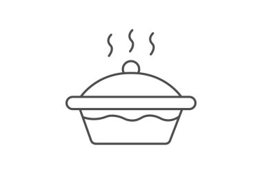 Yiyecek ısıtıcısı, vektör, piksel mükemmel, illüstratör dosyası