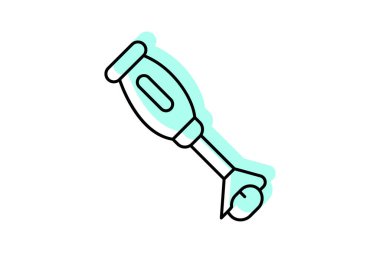 Daldırma karıştırıcı, vektör, piksel mükemmel, illüstratör dosyası