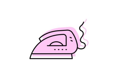 Buhar demiri, vektör, piksel mükemmel, illüstratör dosyası