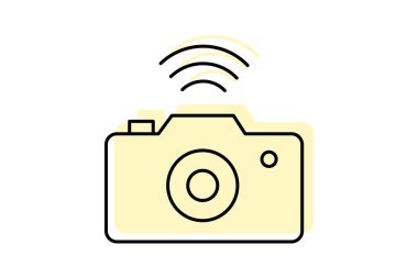 Akıllı Kamera, vektör, piksel mükemmel, illüstratör dosyası