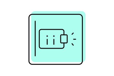 Karartma Anahtarı, vektör, piksel mükemmel, resimleyici dosyası