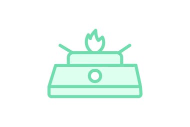 Soba, vektör, piksel mükemmel, illüstratör dosyası