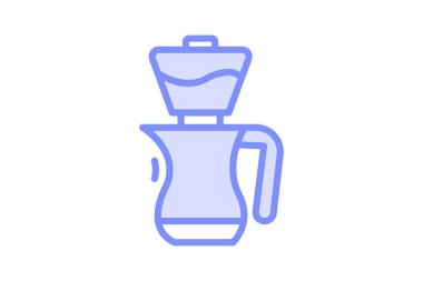 Kahve makinesi, vektör, piksel mükemmel, illüstratör dosyası