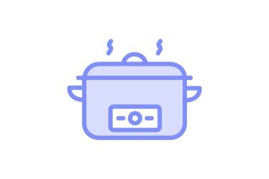 Yavaş Pişiren, vektör, piksel mükemmel, illüstratör dosyası