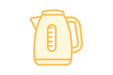 Elektrik Kettle, vektör, piksel mükemmel, illüstratör dosyası