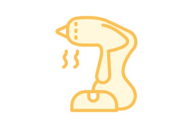 Giysi Buharı, vektör, piksel mükemmel, illüstratör dosyası