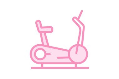 Eliptik Eğitmen, vektör, piksel mükemmel, illüstratör dosyası