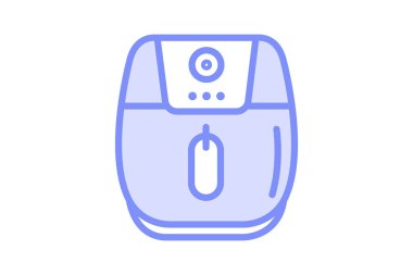 Air Fryer, vektör, piksel mükemmel, illüstratör dosyası