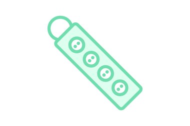 Güç Şeridi, vektör, piksel mükemmel, illüstratör dosyası