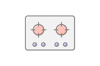 Fırın, vektör, piksel mükemmel, illüstratör dosyası