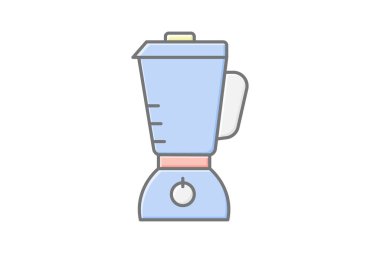 Blender, vektör, piksel mükemmel, illüstratör dosyası