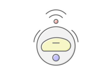 Robot Vakum, vektör, piksel mükemmel, illüstratör dosyası