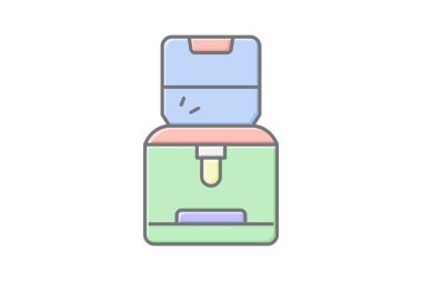 Buz Yapıcı, vektör, piksel mükemmel, illüstratör dosyası