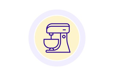 Karıştırıcı, vektör, piksel mükemmel, illüstratör dosyası