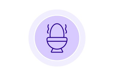 Yumurta Kazanı, vektör, piksel mükemmel, illüstratör dosyası